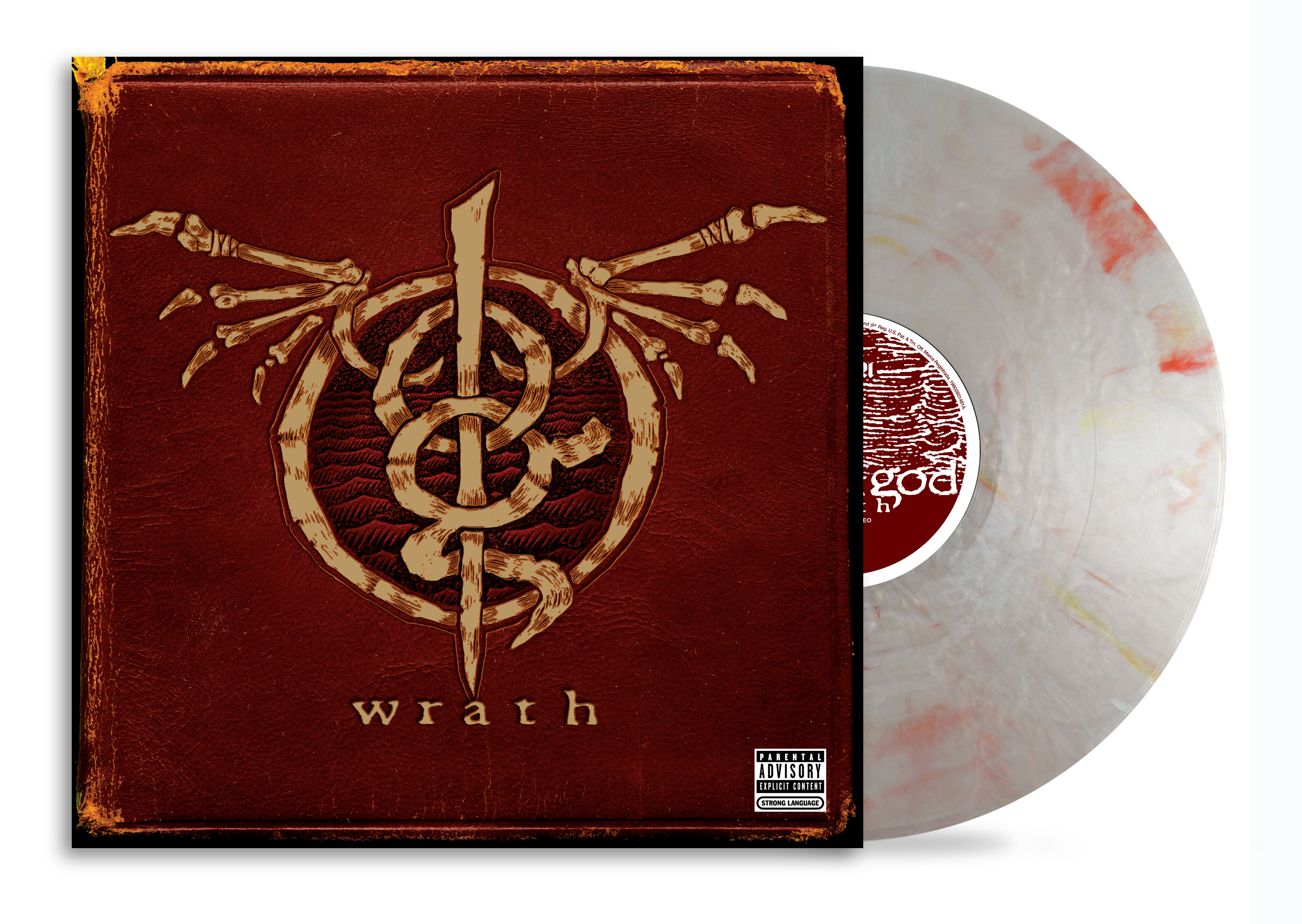 LAMB OF GOD ‘WRATH’ LP - EXCLUSIVE - LTD. 500 - METALLIC MARBLE