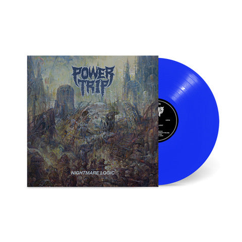 POWER TRIP 'NIGHTMARE LOGIC' RILEY GALE FOUNDATION EDITION LP - OPAQUE BLUE