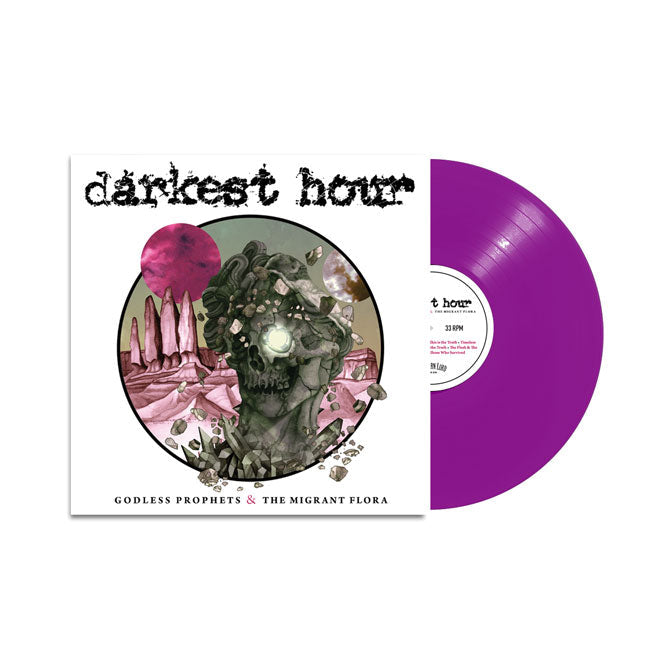 DARKEST HOUR 'GODLESS PROPHETS & THE MIGRANT FLORA' LP - PURPLE