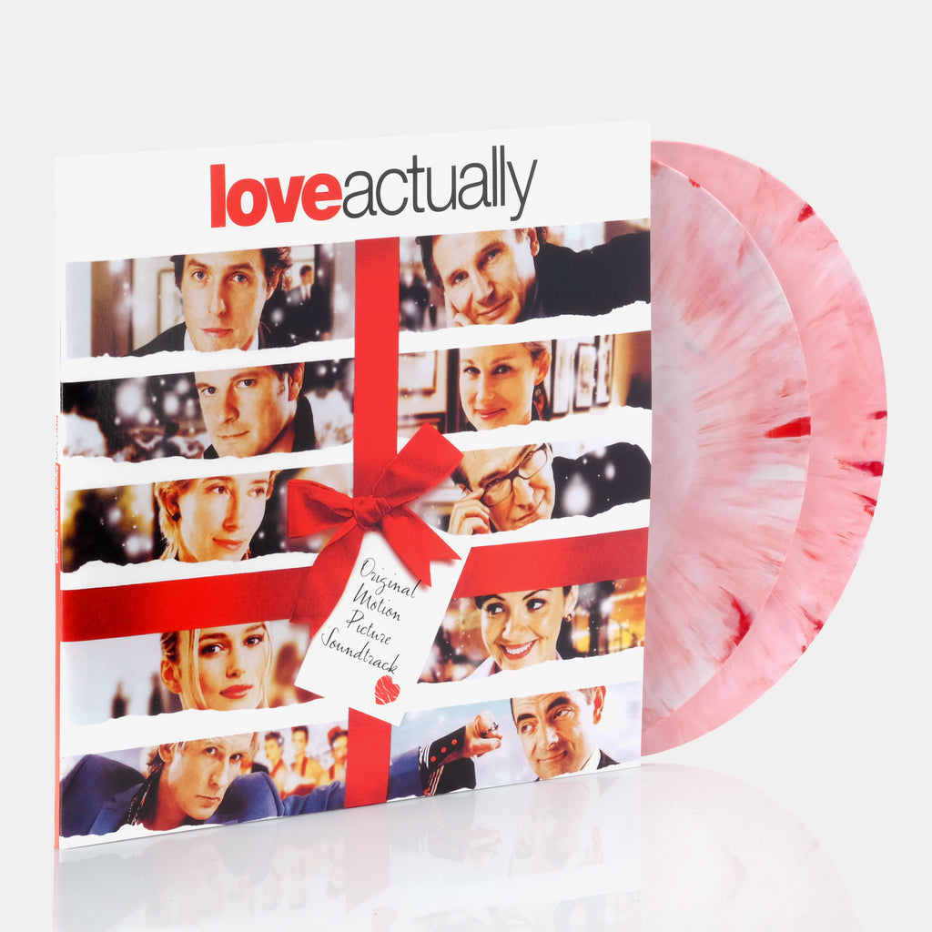 'LOVE ACTUALLY' MOTION PICTURE SOUNDTRACK 2LP - RED/WHITE
