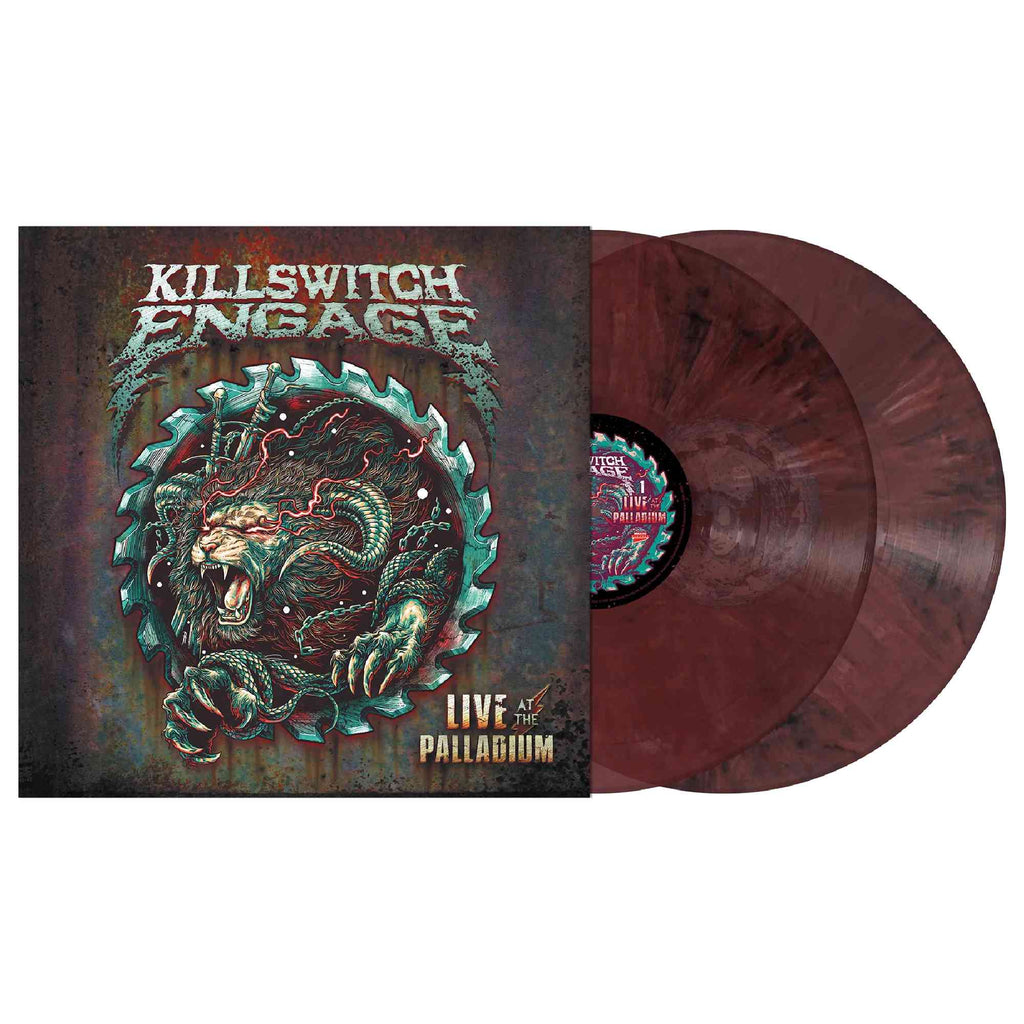 KILLSWITCH ENGAGE 'LIVE AT THE PALLADIUM' 2LP - BURGUNDY/RED/MARBLE