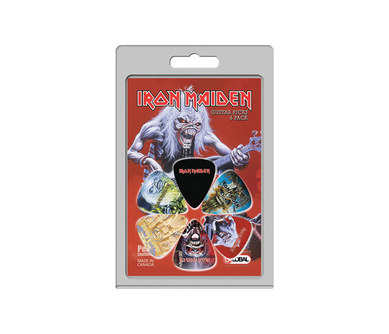 IRON MAIDEN GUITAR PICKS - 6 PACK