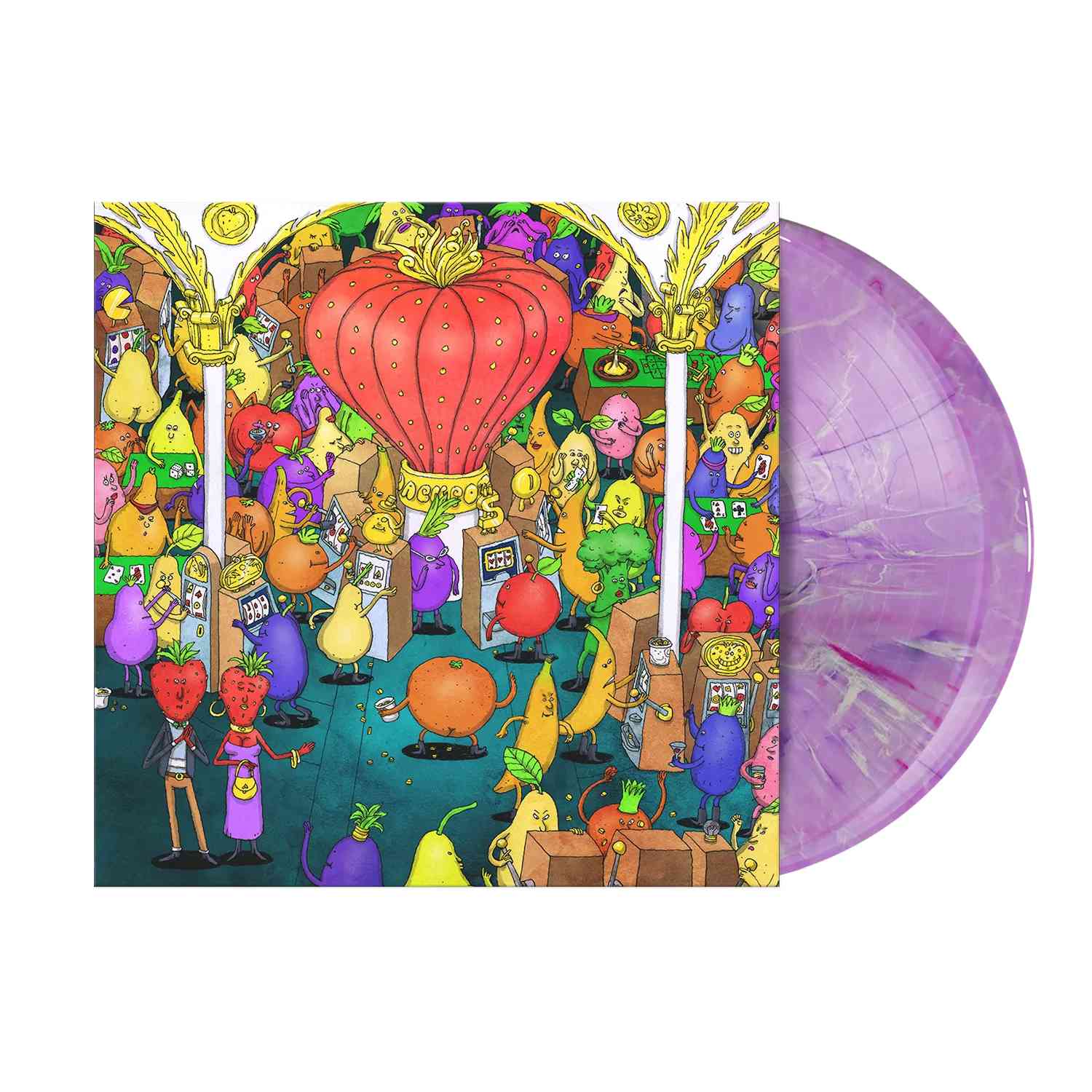 DANCE GAVIN DANCE 'JACKPOT JUICER' 2LP - LAVENDER MARBLE