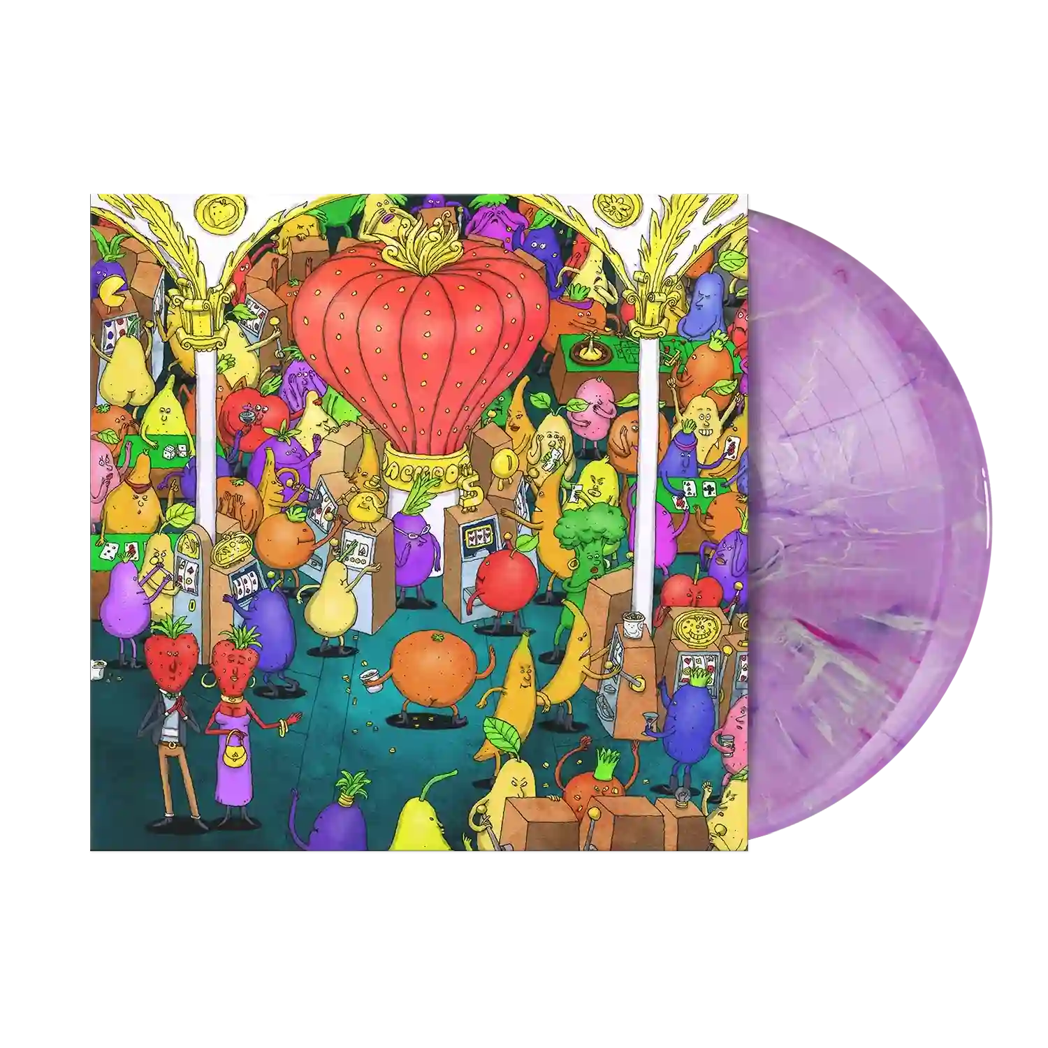 DANCE GAVIN DANCE 'JACKPOT JUICER' 2LP - LAVENDER MARBLE