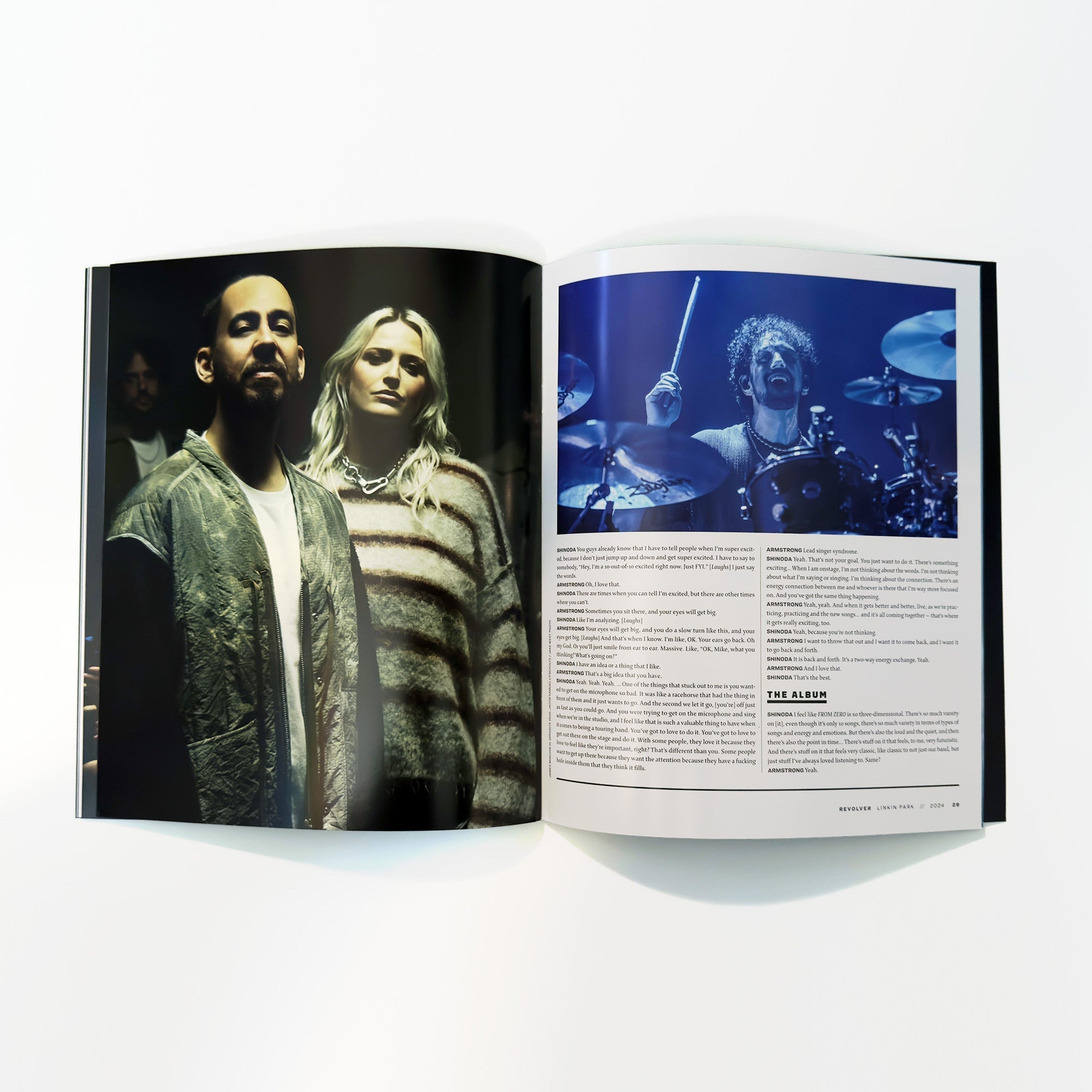 LINKIN PARK 'FROM ZERO' DELUXE EDITION LP + LINKIN PARK SPECIAL EDITION MAGAZINE
