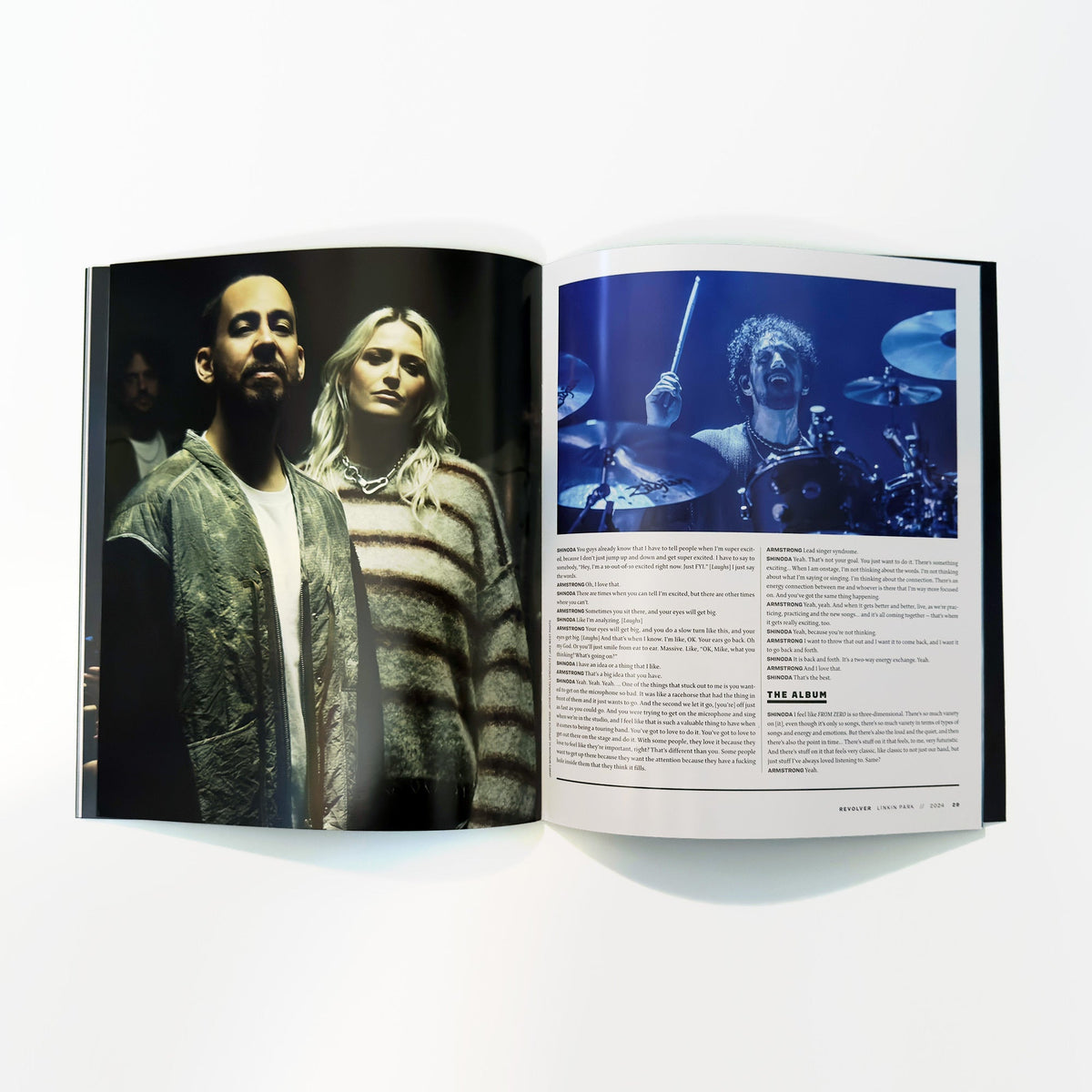 LINKIN PARK 'FROM ZERO' DELUXE EDITION LP + LINKIN PARK SPECIAL EDITION MAGAZINE