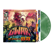 GWAR 'THE RETURN OF GOR GOR' LP - TRANSPARENT GREEN