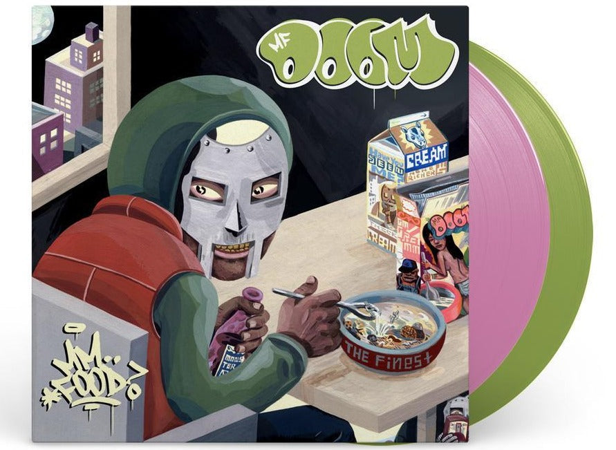MF DOOM 'MM..FOOD' 2LP - GREEN/PINK