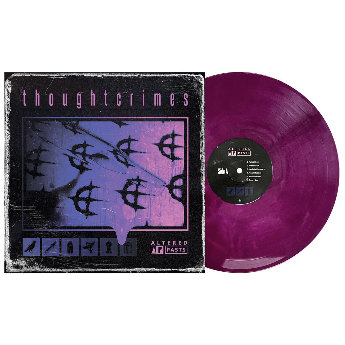 THOUGHTCRIMES ‘ALTERED PASTS’ LP - LTD. 150 - DEEP PURPLE GALAXY