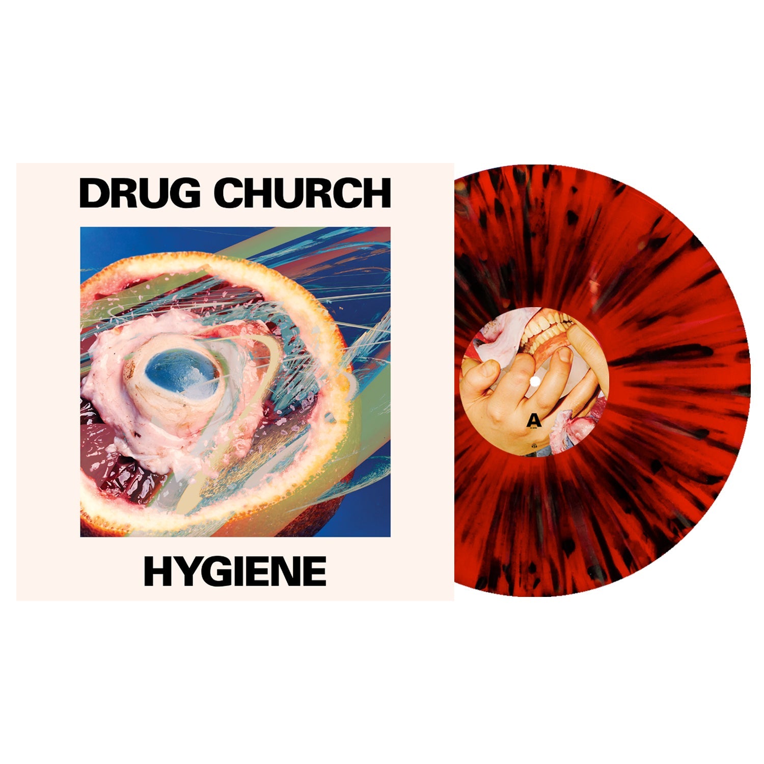 DRUG CHURCH 'HYGIENE' LP - EXCLUSIVE - LTD. 300 - RED/BLACK/SPLATTER