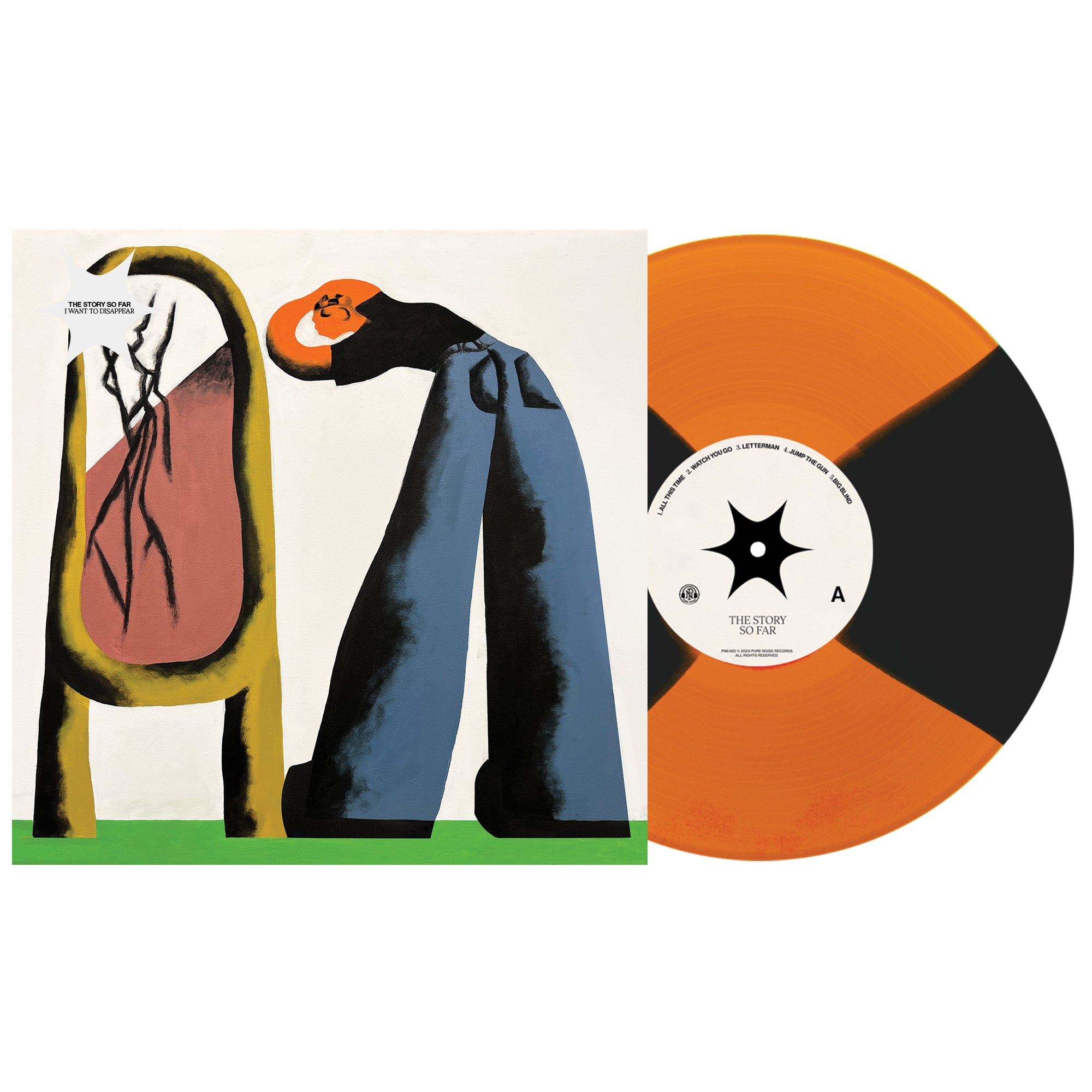 THE STORY SO FAR ‘I WANT TO DISAPPEAR’ LP - EXCLUSIVE - LTD. 500 - ORANGE CRUSH/BLACK BUTTERFLY