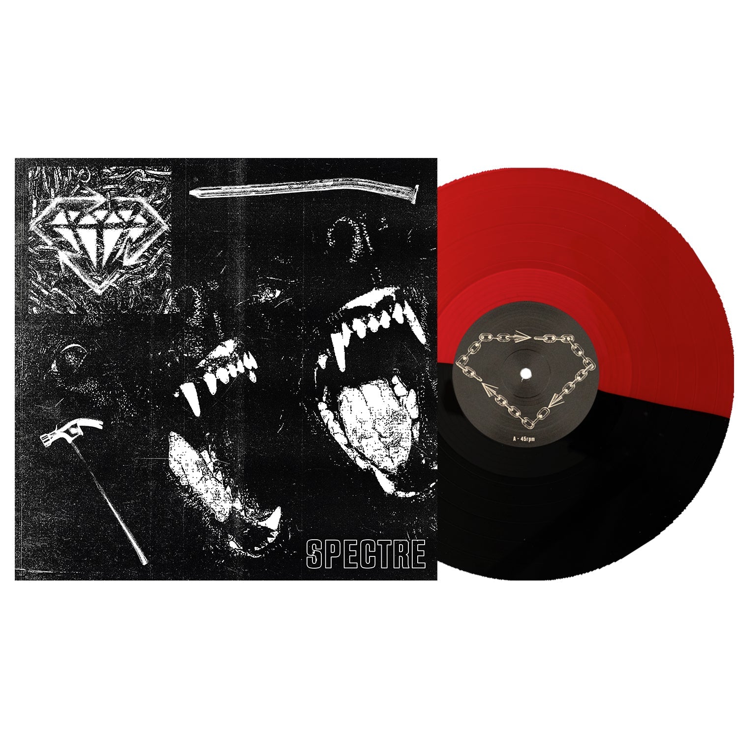 STICK TO YOUR GUNS 'SPECTRE' LP - EXCLUSIVE - LTD. 300 - BLACK/BLOOD RED