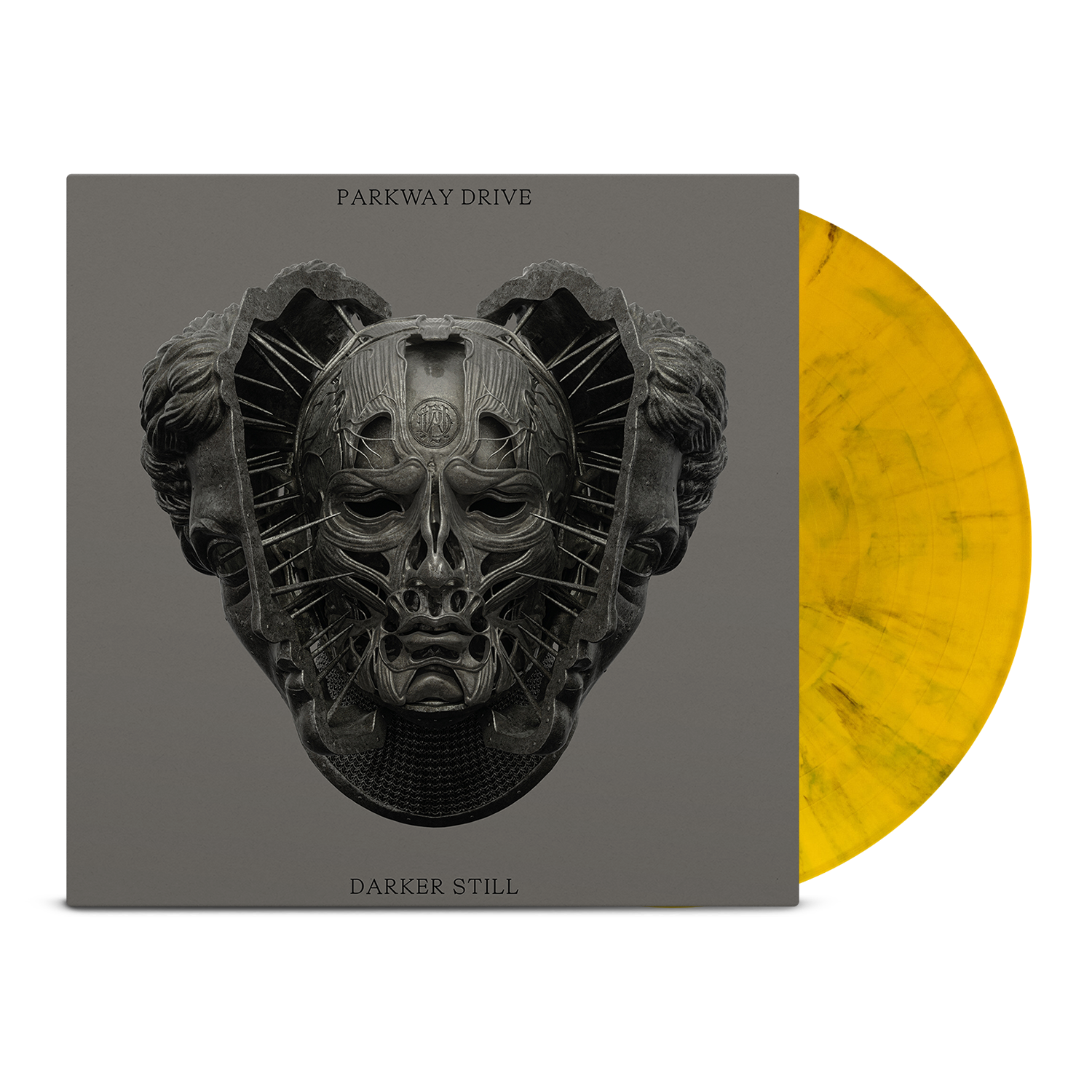 PARKWAY DRIVE ‘DARKER STILL’ LP - EXCLUSIVE - LTD. 500 - YELLOW/BLACK