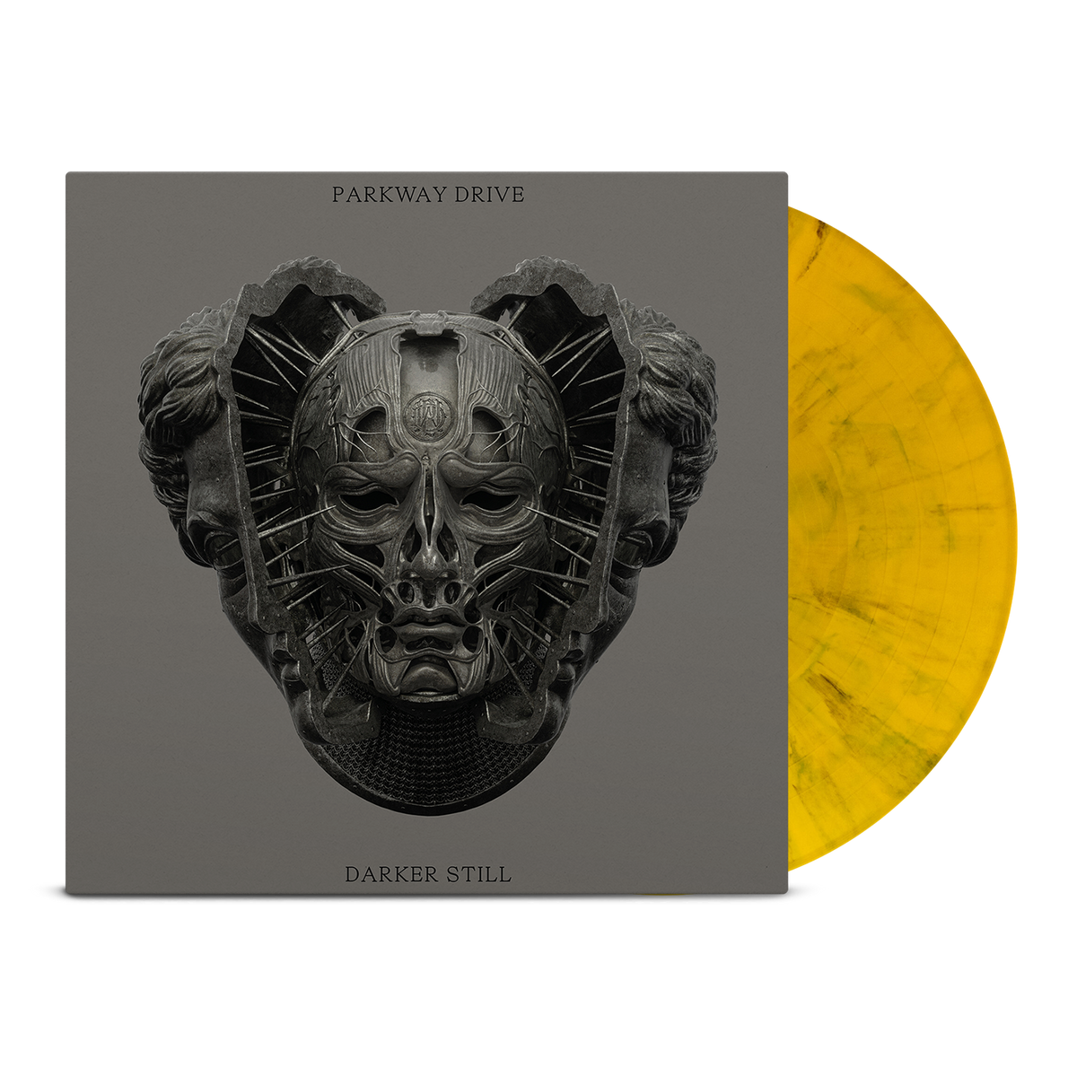 PARKWAY DRIVE ‘DARKER STILL’ LP - EXCLUSIVE - LTD. 500 - YELLOW/BLACK