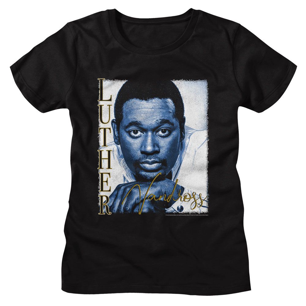 LUTHER VANDROSS LADIES SHIRT