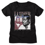 LUTHER VANDROSS - POWER OF LOVE LADIES SHIRT