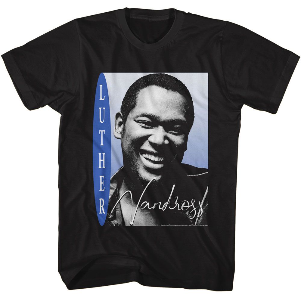 LUTHER VANDROSS - SMILING PHOTO SHIRT