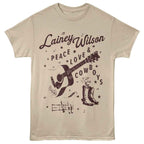 LAINEY WILSON - PEACE LOVE COWBOYS SHIRT