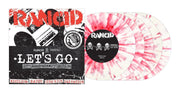 RANCID 'LET'S GO'  5x7" SINGLES - WHITE/RED