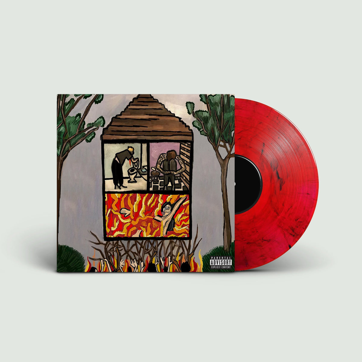 $UICIDEBOY$ ‘LONG TERM EFFECTS OF SUFFERING’ LP - RED SMOKE