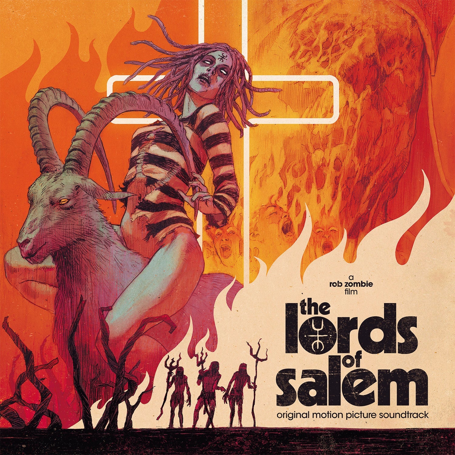 'LORDS OF SALEM' MOTION PICTURE SOUNDTRACK LP - BLOOD RED/BLUE/BUTTERFLY EFFECT/WHITE/SPLATTER