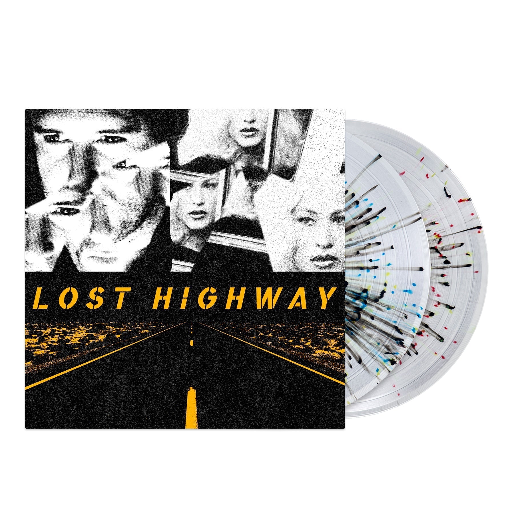 'LOST HIGHWAY' MOTION PICTURE SOUNDTRACK 2LP - COLOR/SPLATTER