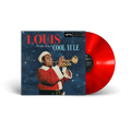 LOUIS ARMSTRONG 'LOUIS WISHES YOU A COOL YULE' LP - RED