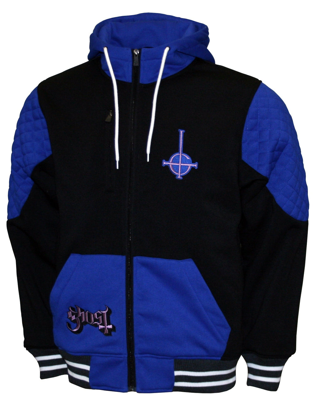 GHOST DOUBLE KNIT HOODIES