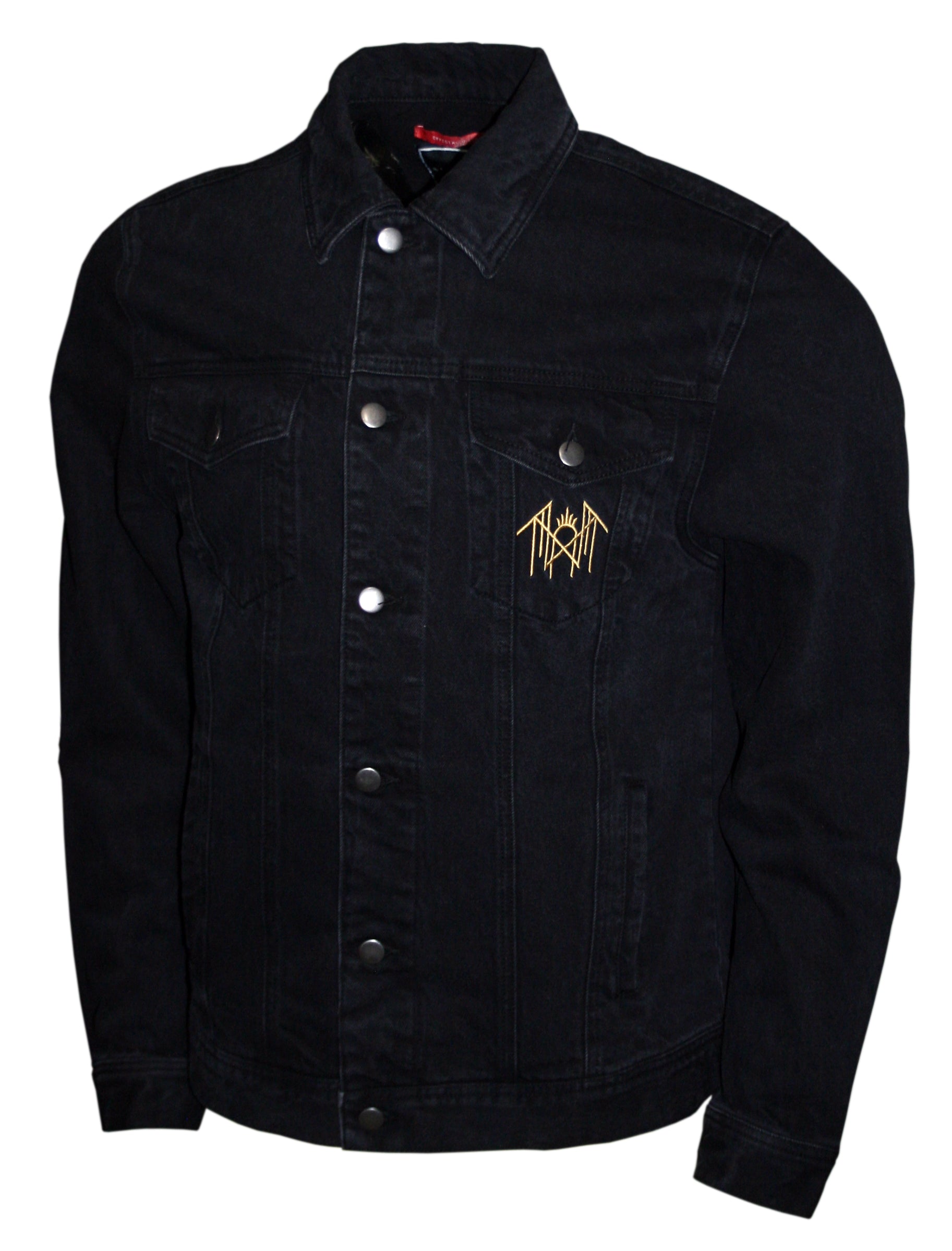 SLEEP TOKEN BLACK REAPER ANGEL DENIM JACKET