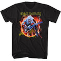 IRON MAIDEN - FLAMING CIRCLE SHIRT