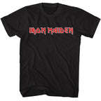 IRON MAIDEN - 2 COLOR LOGO SHIRT