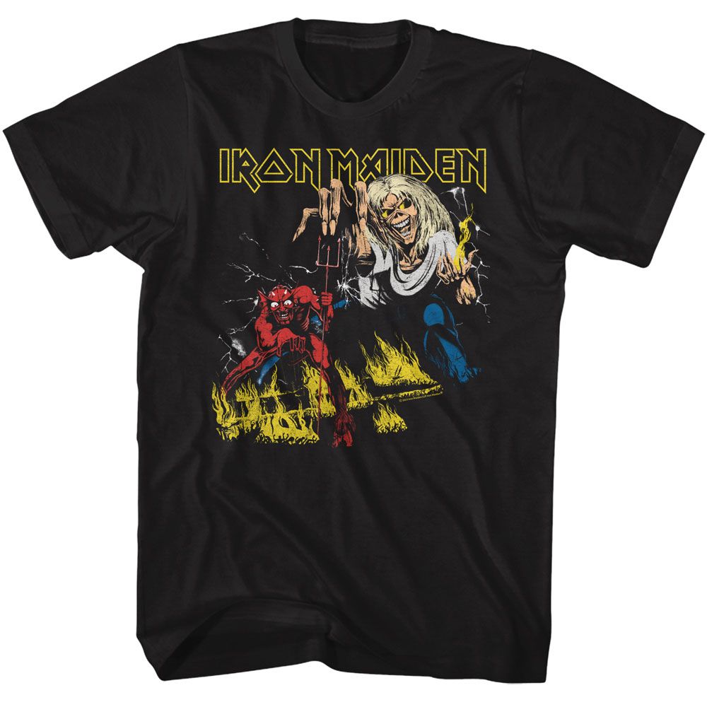 IRON MAIDEN - EDDIE FIRE AND DEVIL SHIRT