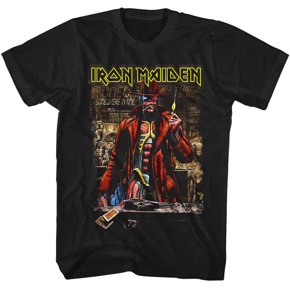 IRON MAIDEN - SOMEWHERE IN TIME SEPIA SHIRT