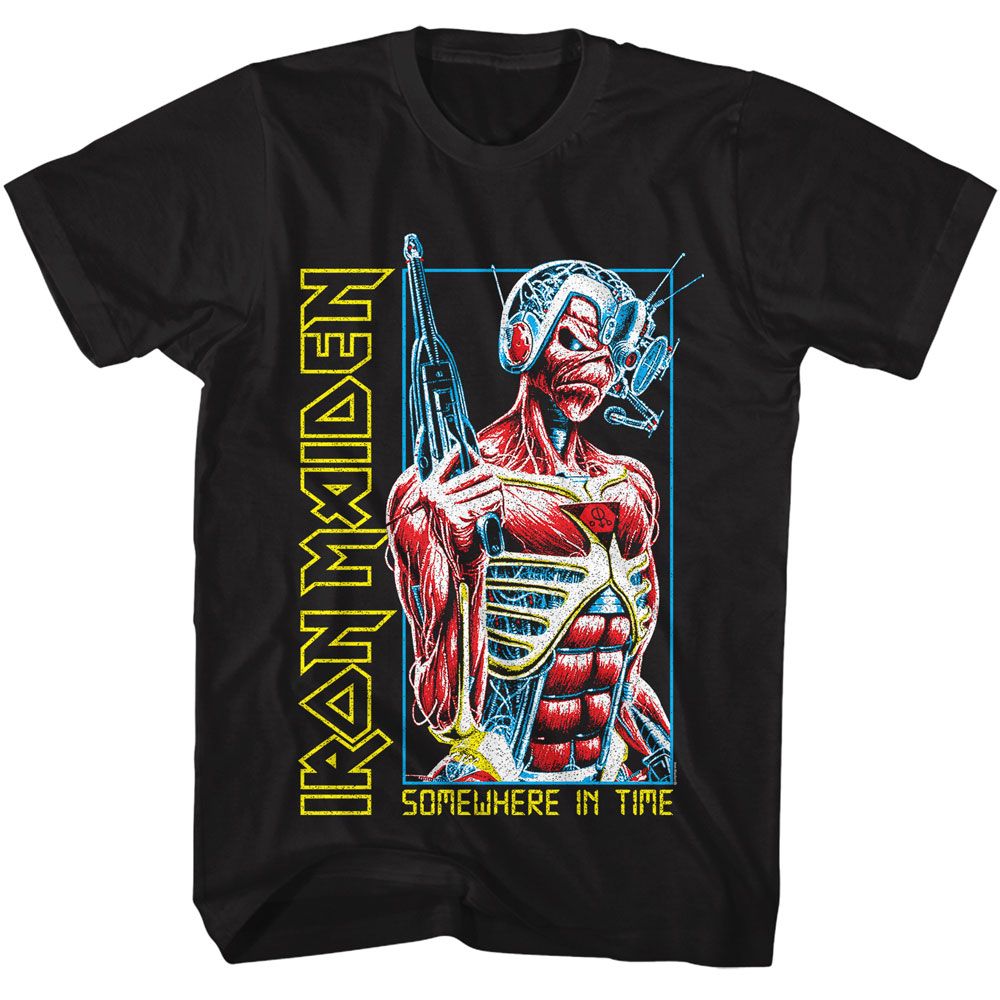 IRON MAIDEN - SOMEWHERE IN TIME SHIRT