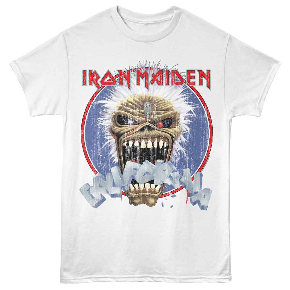 IRON MAIDEN - CALI STONE TEXT SHIRT