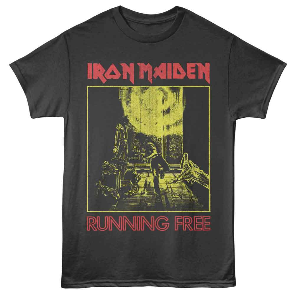 IRON MAIDEN - RUNNING FREE SHIRT