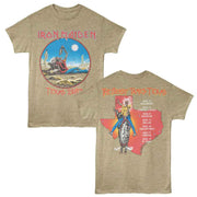 IRON MAIDEN - TEXAS 1982 F B SHIRT