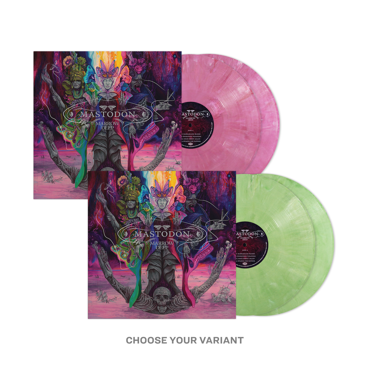 MASTODON ‘MARROW DEEP’ 2LP (Exclusive – Various Color Vinyl)