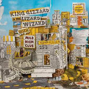 KING GIZZARD & THE LIZARD WIZARD WITH MILD HIGH CLUB 'SKETCHES OF BRUNSWICK EAST' LP - YELLOW/BLUE