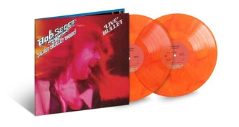 BOB SEGER AND THE SILVER BULLET BAND 'LIVE BULLET' 2LP - ORANGE SWIRL