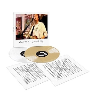 PAUL MCCARTNEY 'AMOEBA GIG' 2LP - CLEAR/AMBER