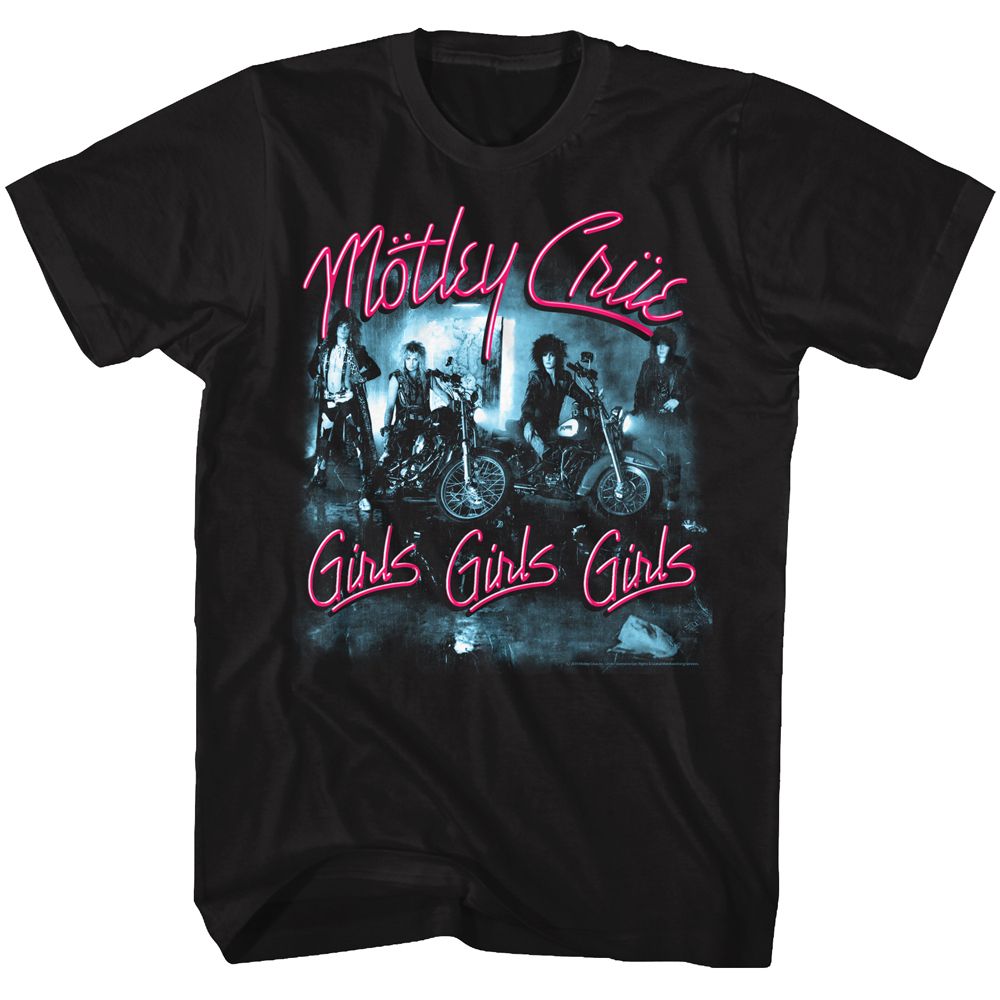 MOTLEY CRUE - GIRLS GIRLS GIRLS SHIRT