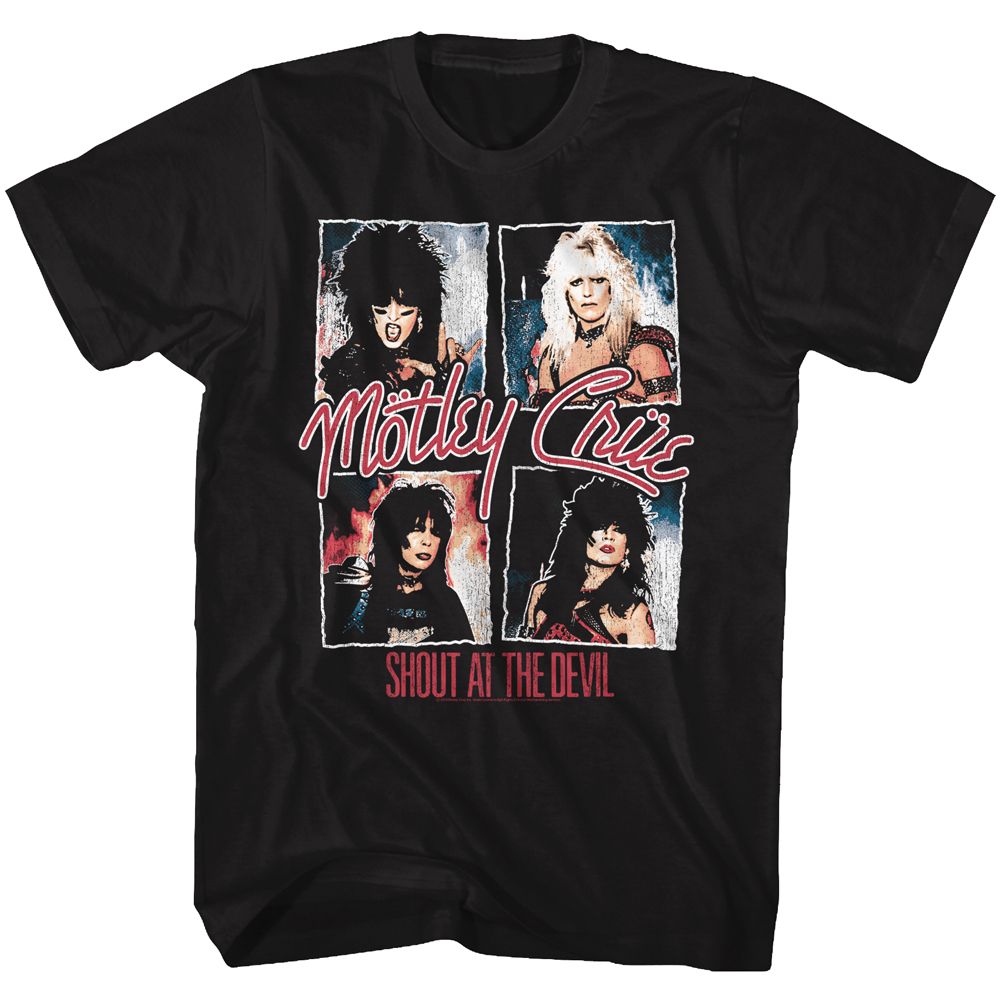 MOTLEY CRUE - SHOUT AT THE DEVIL SHIRT