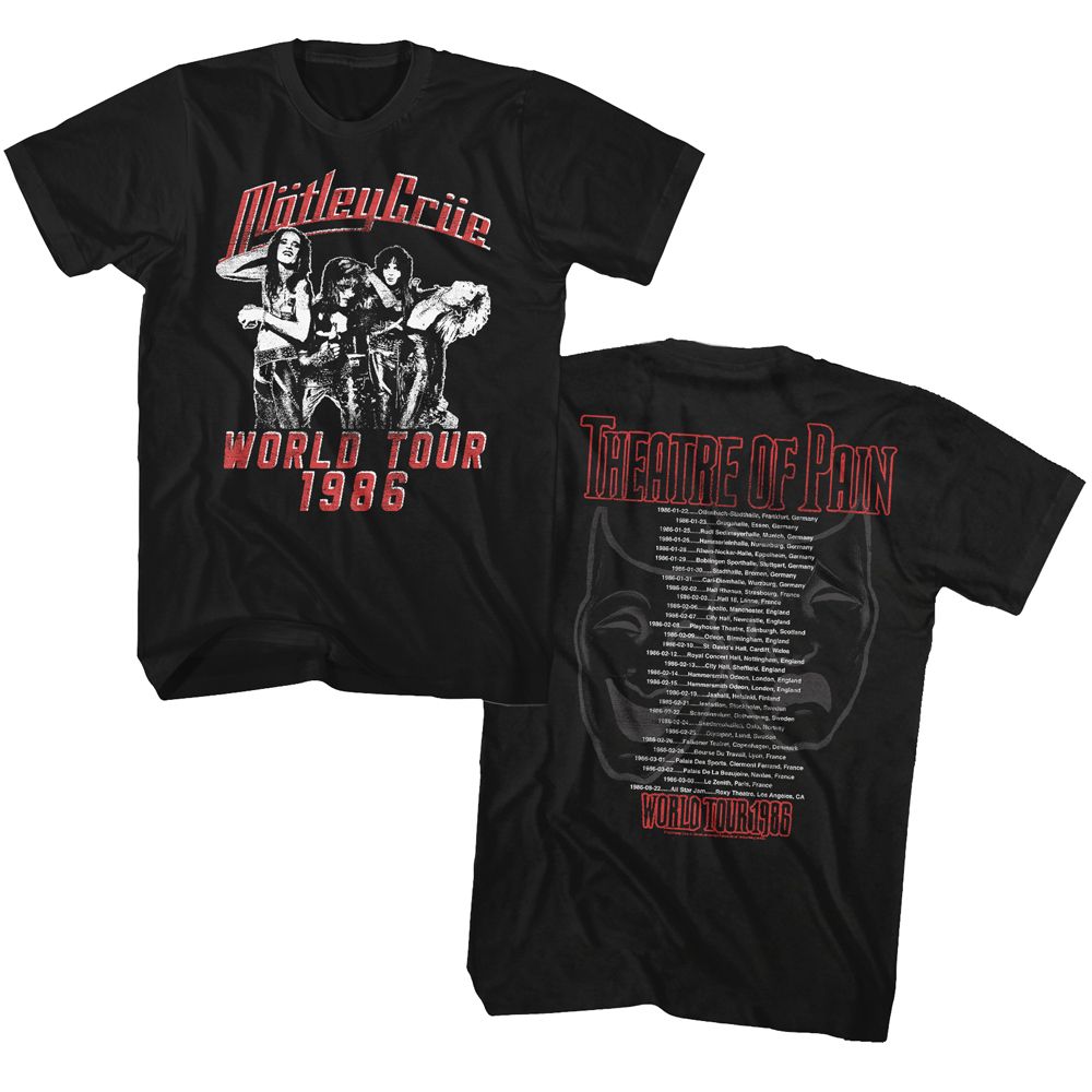 MOTLEY CRUE - THEATRE OF PAIN TOUR SHIRT