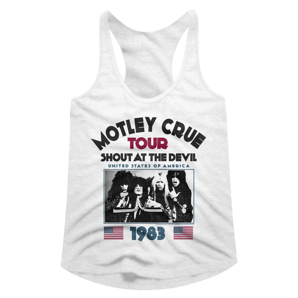 MOTLEY CRUE - SATD83 LADIES SHIRT