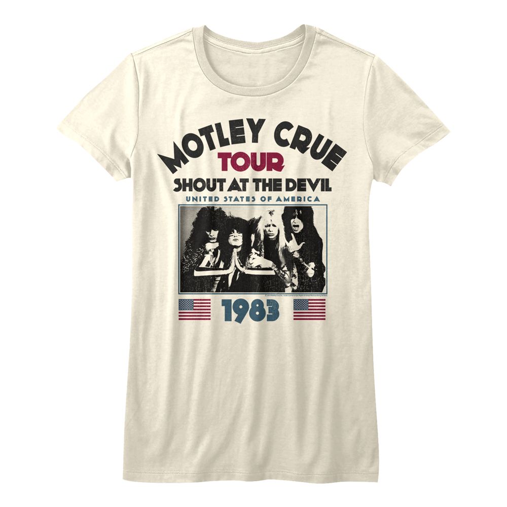 MOTLEY CRUE - SATD83 LADIES SHIRT