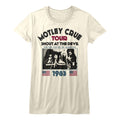 MOTLEY CRUE - SATD83 LADIES SHIRT