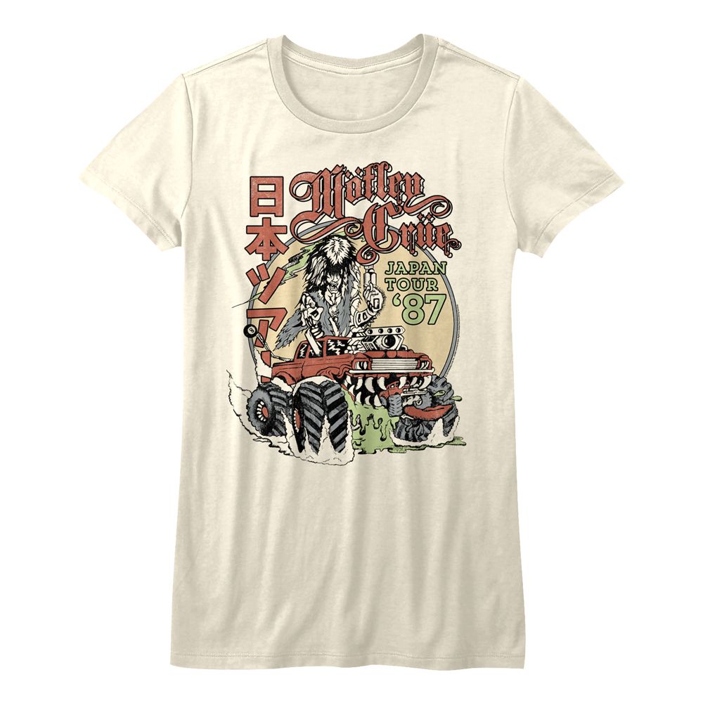 MOTLEY CRUE - JAPAN TOUR LADIES SHIRT