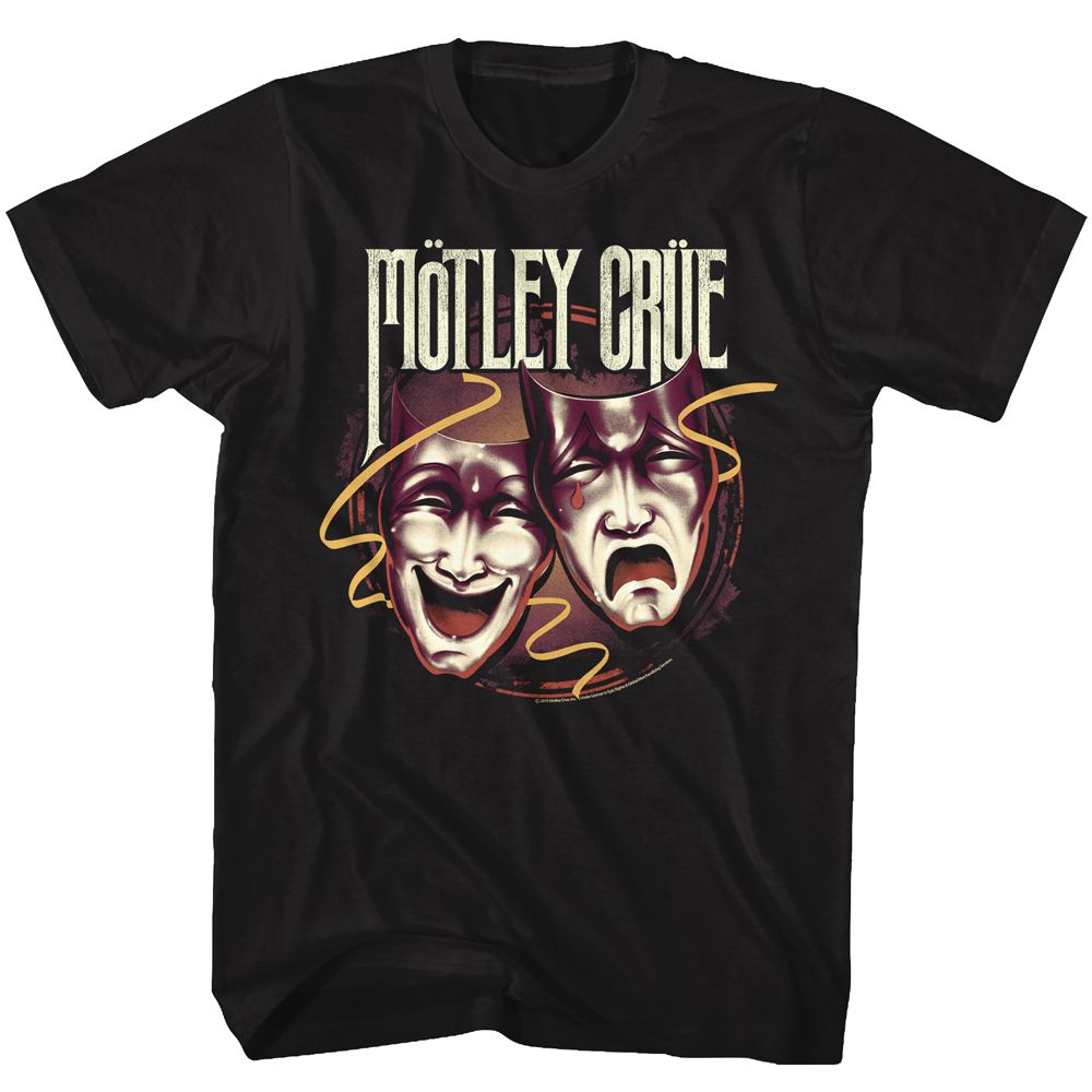 MOTLEY CRUE - DRAMA MASKS SHIRT