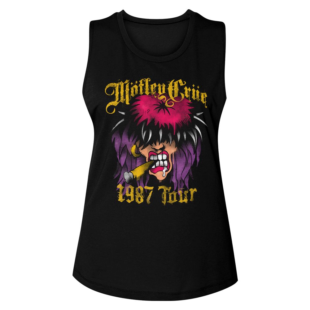 MOTLEY CRUE - SPRAYPAINT TOUR LADIES SHIRT
